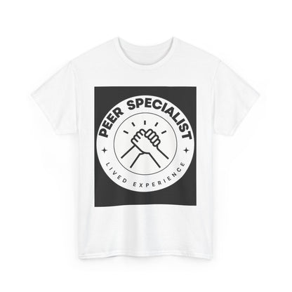 Peer Specialist - Unisex Heavy Cotton Tee