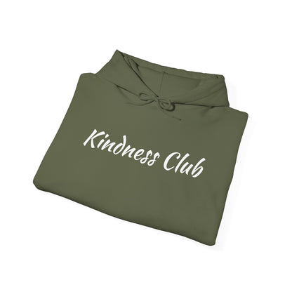 Kindness Club Unisex Hooded Sweatshirt - Cozy & Inspirational