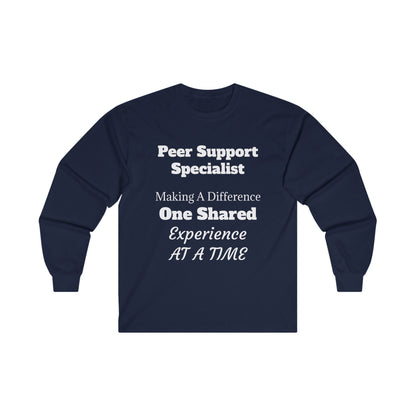 Peer Support Specialist - Unisex Ultra Cotton Long Sleeve Tee