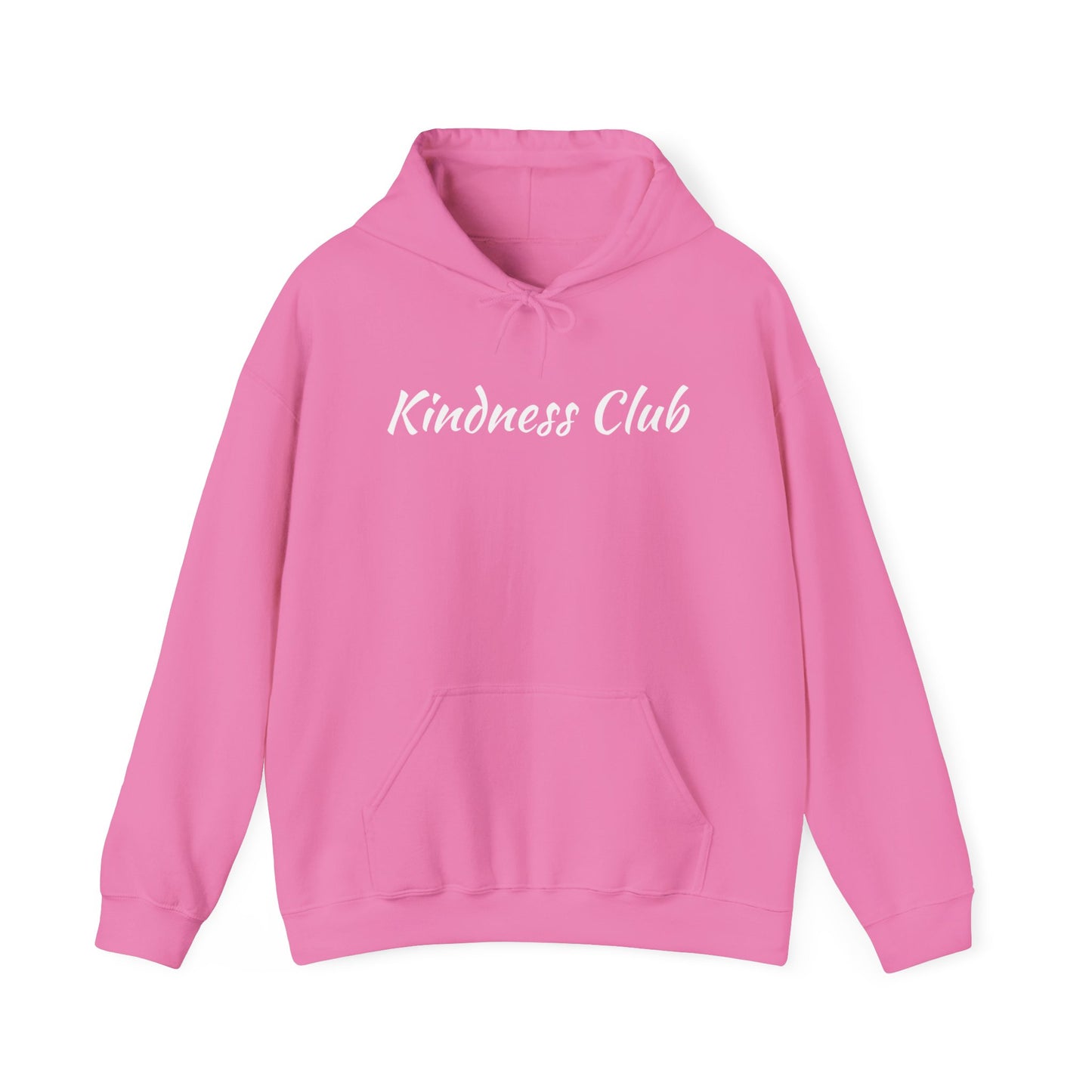 Kindness Club Unisex Hooded Sweatshirt - Cozy & Inspirational