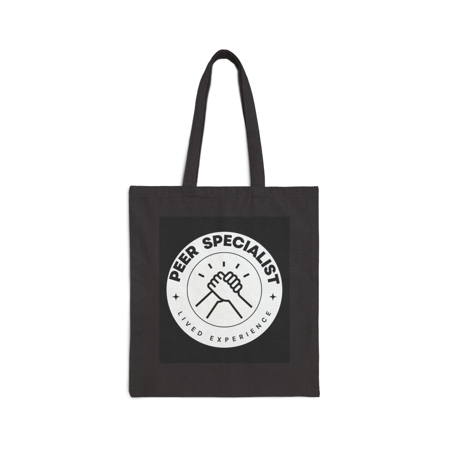 Peer Specialist - Cotton Canvas Tote Bag